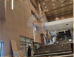喀什大礼堂会议中心A级防火吸音板